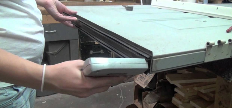 damaged steel door repair Orange